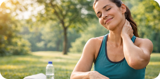 Dry needling physical therapy session